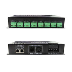 24-Channel DMX512 Decoder Controller 5V-24V 3A/CH for LED Strip Lights with Digital Display,Whymelighting – Pro LED Strips & Diffused Blocks, Factory Direct,24-Channel DMX512 Decoder Controller 5V-24V 3A/CH for LED Strip Lights with Digital Display
