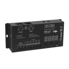 D5-LC DMX 512 Decoder 5-Channel LED Controller with Digital Display, 12-24V DC, 50A Max for RGBW/CCT Strip Lights,Whymelighting – Pro LED Strips & Diffused Blocks, Factory Direct,D5-LC DMX 512 Decoder 5-Channel LED Controller with Digital Display, 12-24V DC, 50A Max for RGBW/CCT Strip Lights