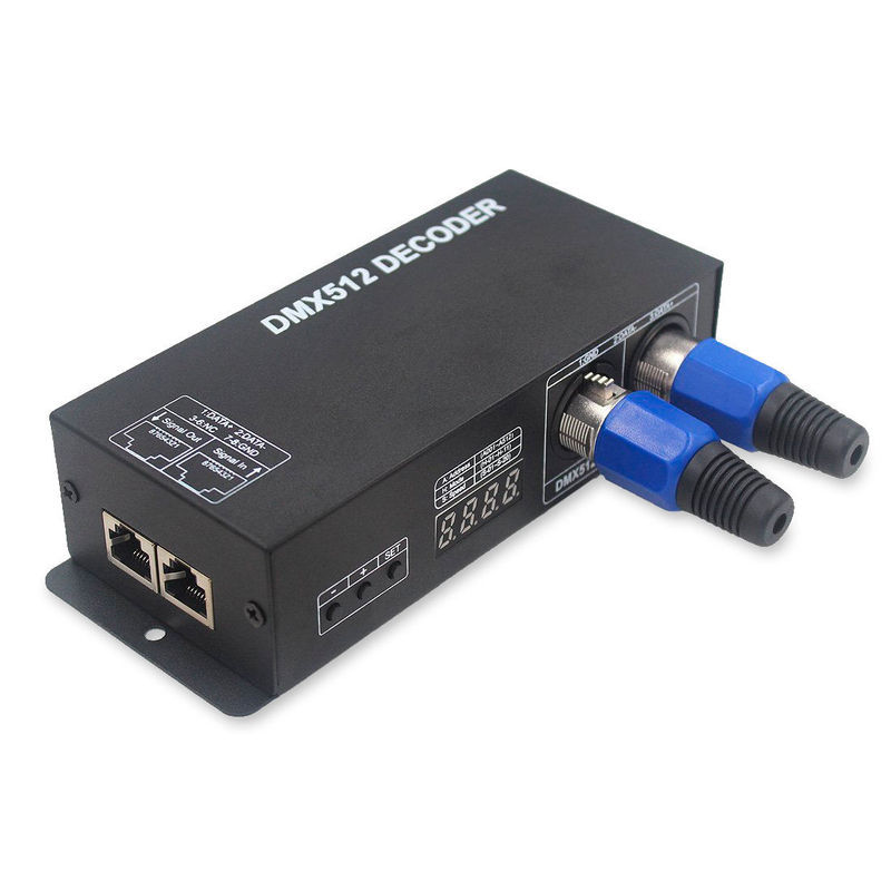4-Channel RGBW DMX512 Decoder Constant Voltage LED Controller for Stage Lighting & Architectural Effects,Whymelighting – Pro LED Strips & Diffused Blocks, Factory Direct,4-Channel RGBW DMX512 Decoder Constant Voltage LED Controller for Stage Lighting & Architectural Effects