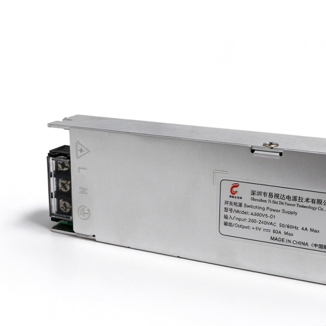 300W 5V 60A Ultra-Silent Switching Power Supply, Fanless Aluminum Case, Universal AC Input for LED, CCTV & Industrial Use,Whymelighting – Pro LED Strips & Diffused Blocks, Factory Direct,300W 5V 60A Ultra-Silent Switching Power Supply, Fanless Aluminum Case, Universal AC Input for LED, CCTV & Industrial Use