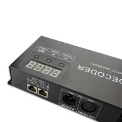 24-Channel DMX512 Decoder Controller 5V-24V 3A/CH for LED Strip Lights with Digital Display,Whymelighting – Pro LED Strips & Diffused Blocks, Factory Direct,24-Channel DMX512 Decoder Controller 5V-24V 3A/CH for LED Strip Lights with Digital Display