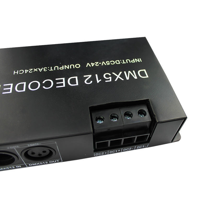 24-Channel DMX512 Decoder Controller 5V-24V 3A/CH for LED Strip Lights with Digital Display,Whymelighting – Pro LED Strips & Diffused Blocks, Factory Direct,24-Channel DMX512 Decoder Controller 5V-24V 3A/CH for LED Strip Lights with Digital Display