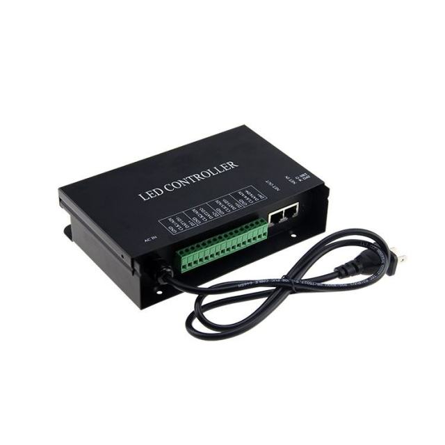 H802RA 4-Port Ethernet Art-Net Pixel LED Controller - Supports DMX512, SPI, RGB & RGBW Chips (WS2811, SK6812, APA102, UCS512),Whymelighting – Pro LED Strips & Diffused Blocks, Factory Direct,H802RA 4-Port Ethernet Art-Net Pixel LED Controller - Supports DMX512, SPI, RGB & RGBW Chips (WS2811, SK6812, APA102, UCS512)