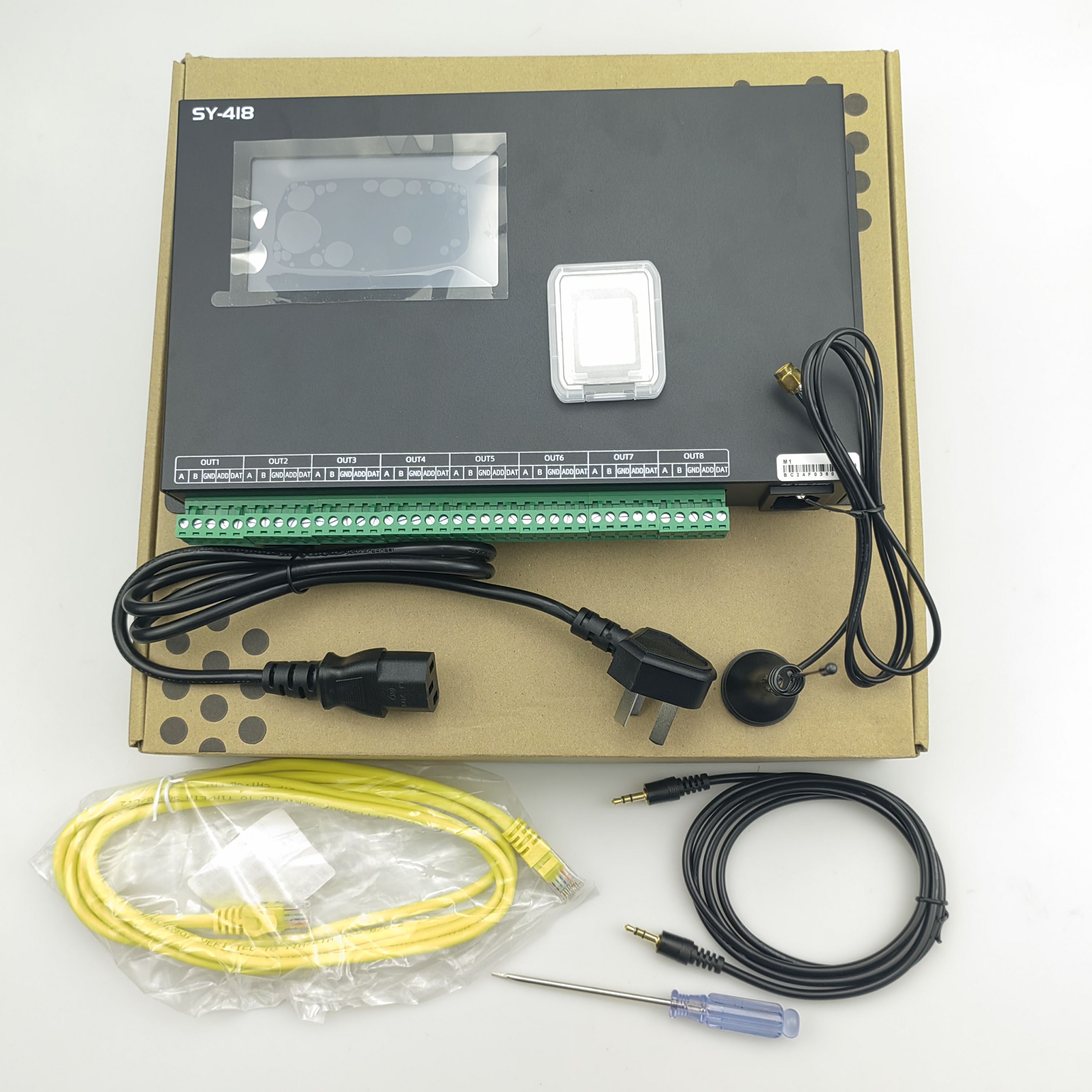 SY-418 8-Channel Programmable LED Controller DMX512 Offline/Online WiFi APP Control for KTV Stage Lighting Pixel LED Strip SPI RGB IC WS2811 TM1812 UCS1903,Whymelighting – Pro LED Strips & Diffused Blocks, Factory Direct,SY-418 8-Channel Programmable LED Controller DMX512 Offline/Online WiFi APP Control for KTV Stage Lighting Pixel LED Strip SPI RGB IC WS2811 TM1812 UCS1903