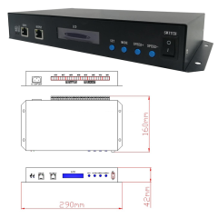 T-760 8-Port Networked Pixel LED Controller - Supports Up to 8000 Pixels, DMX512 & SPI Interface for PC/Lighting Control,Whymelighting – Pro LED Strips & Diffused Blocks, Factory Direct,T-760 8-Port Networked Pixel LED Controller - Supports Up to 8000 Pixels, DMX512 & SPI Interface for PC/Lighting Control