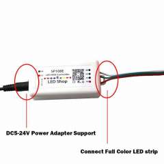 DC5-24V Smart WiFi Pixel LED Controller SP108E, App Control for Addressable RGB/RGBW LED Strip Lights, Compatible with WS2812B, SK6812, WS2811, APA102, DIY Lighting Project,Whymelighting – Pro LED Strips & Diffused Blocks, Factory Direct,DC5-24V Smart WiFi Pixel LED Controller SP108E, App Control for Addressable RGB/RGBW LED Strip Lights, Compatible with WS2812B, SK6812, WS2811, APA102, DIY Lighting Project