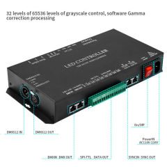 T8K 8-Port Pixel LED Controller with DMX512 & Music Sync - 8192 Pixel Capacity Programmable Stage Light Master,Whymelighting – Pro LED Strips & Diffused Blocks, Factory Direct,T8K 8-Port Pixel LED Controller with DMX512 & Music Sync - 8192 Pixel Capacity Programmable Stage Light Master