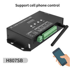 H807SB WiFi SPI LED Controller - 4096 Pixel Programmable DMX512 ArtNet Support, 5V/12V/24V APP Control for WS2811 WS2812B Addressable Sign Letters & Pixel Lighting,Whymelighting – Pro LED Strips & Diffused Blocks, Factory Direct,H807SB WiFi SPI LED Controller - 4096 Pixel Programmable DMX512 ArtNet Support, 5V/12V/24V APP Control for WS2811 WS2812B Addressable Sign Letters & Pixel Lighting