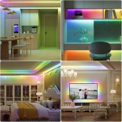 SP608E 8-Port SPI Pixel LED Controller with Built-in Mic & AUX, App/RF Remote Control, 5-24V for WS2812B SK6812 RGB IC COB LED Strips, 4800 Pixels Capacity,Whymelighting – Pro LED Strips & Diffused Blocks, Factory Direct,SP608E 8-Port SPI Pixel LED Controller with Built-in Mic & AUX, App/RF Remote Control, 5-24V for WS2812B SK6812 RGB IC COB LED Strips, 4800 Pixels Capacity
