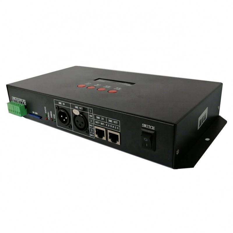S-8000L 8-Port LED Pixel Controller DMX512 & TTL SPI Support 65536 Gray Levels SD Card Offline Control for LED Point Line Surface Light,Whymelighting – Pro LED Strips & Diffused Blocks, Factory Direct,S-8000L 8-Port LED Pixel Controller DMX512 & TTL SPI Support 65536 Gray Levels SD Card Offline Control for LED Point Line Surface Light