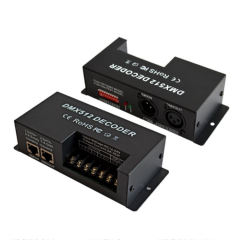 4-Channel 5A RGBW LED DMX512 Constant Voltage Decoder with DIP Switch for Stage Lights & LED Modules,Whymelighting – Pro LED Strips & Diffused Blocks, Factory Direct,4-Channel 5A RGBW LED DMX512 Constant Voltage Decoder with DIP Switch for Stage Lights & LED Modules