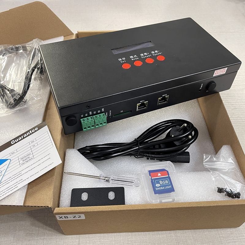 XB-Z2 Offline LED Pixel Controller for T-700/T-790/T-500K | DMX/SPI/TTL Output | 3-Year Warranty,Whymelighting – Pro LED Strips & Diffused Blocks, Factory Direct,XB-Z2 Offline LED Pixel Controller for T-700/T-790/T-500K | DMX/SPI/TTL Output | 3-Year Warranty