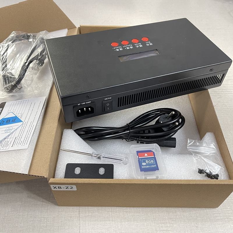 XB-Z2 Offline LED Pixel Controller for T-700/T-790/T-500K | DMX/SPI/TTL Output | 3-Year Warranty,Whymelighting – Pro LED Strips & Diffused Blocks, Factory Direct,XB-Z2 Offline LED Pixel Controller for T-700/T-790/T-500K | DMX/SPI/TTL Output | 3-Year Warranty