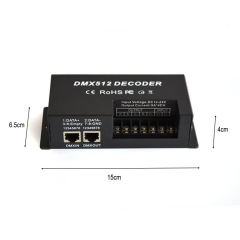4-Channel 5A RGBW LED DMX512 Constant Voltage Decoder with DIP Switch for Stage Lights & LED Modules,Whymelighting – Pro LED Strips & Diffused Blocks, Factory Direct,4-Channel 5A RGBW LED DMX512 Constant Voltage Decoder with DIP Switch for Stage Lights & LED Modules