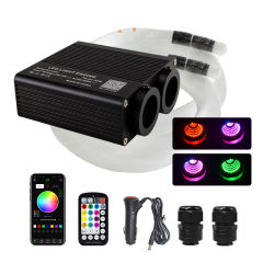 32W RGBW Dual-Head Fiber Optic Starlight Ceiling Engine with Smart App Control,Whymelighting – Pro LED Strips & Diffused Blocks, Factory Direct,32W RGBW Dual-Head Fiber Optic Starlight Ceiling Engine with Smart App Control
