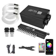 12W Dual-Head Twinkle Fiber Optic Star Ceiling Light Kit with 3W Shooting Star & RF Remote Control, RGB Music Mode LED Panel for Home Theater, Bedroom, Car Roof Decor,Whymelighting – Pro LED Strips & Diffused Blocks, Factory Direct,12W Dual-Head Twinkle Fiber Optic Star Ceiling Light Kit with 3W Shooting Star & RF Remote Control, RGB Music Mode LED Panel for Home Theater, Bedroom, Car Roof Decor