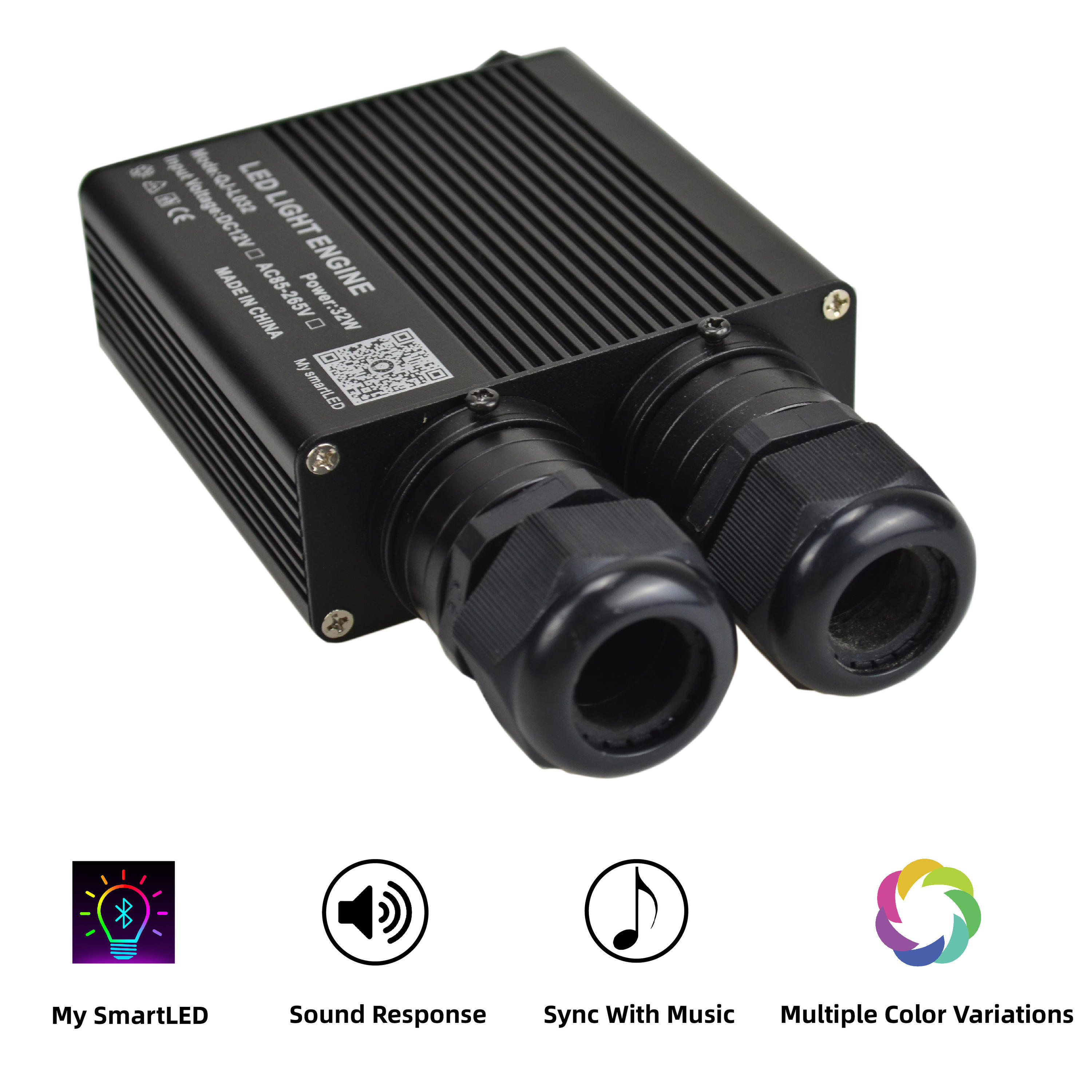 32W RGBW Dual-Head Fiber Optic Starlight Ceiling Engine with Smart App Control,Whymelighting – Pro LED Strips & Diffused Blocks, Factory Direct,32W RGBW Dual-Head Fiber Optic Starlight Ceiling Engine with Smart App Control