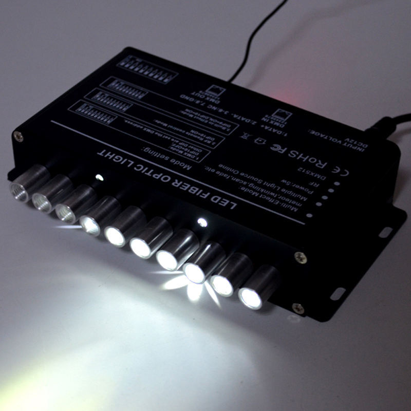 5W 10-Port RGB Fiber Optic Starlight Engine Kit with Bluetooth APP & RF Remote Control, Twinkle Shooting Star Effect for Car Ceiling & Home Decor,Whymelighting – Pro LED Strips & Diffused Blocks, Factory Direct,5W 10-Port RGB Fiber Optic Starlight Engine Kit with Bluetooth APP & RF Remote Control, Twinkle Shooting Star Effect for Car Ceiling & Home Decor