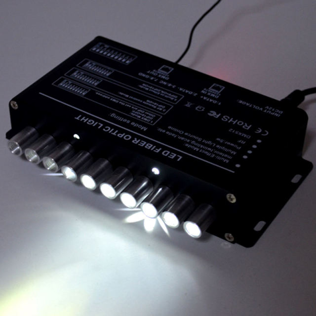 5W 10-Port RGB Fiber Optic Starlight Engine Kit with Bluetooth APP & RF Remote Control, Twinkle Shooting Star Effect for Car Ceiling & Home Decor,Whymelighting – Pro LED Strips & Diffused Blocks, Factory Direct,5W 10-Port RGB Fiber Optic Starlight Engine Kit with Bluetooth APP & RF Remote Control, Twinkle Shooting Star Effect for Car Ceiling & Home Decor