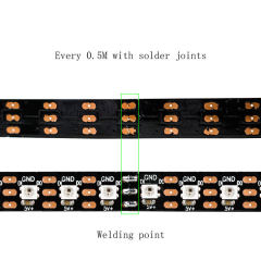 7mm Wide SK6812 RGB LED Strip 144LEDs/m 2427 SMD Black PCB Addressable Programmable Light Tape,Whymelighting – Pro LED Strips & Diffused Blocks, Factory Direct,7mm Wide SK6812 RGB LED Strip 144LEDs/m 2427 SMD Black PCB Addressable Programmable Light Tape