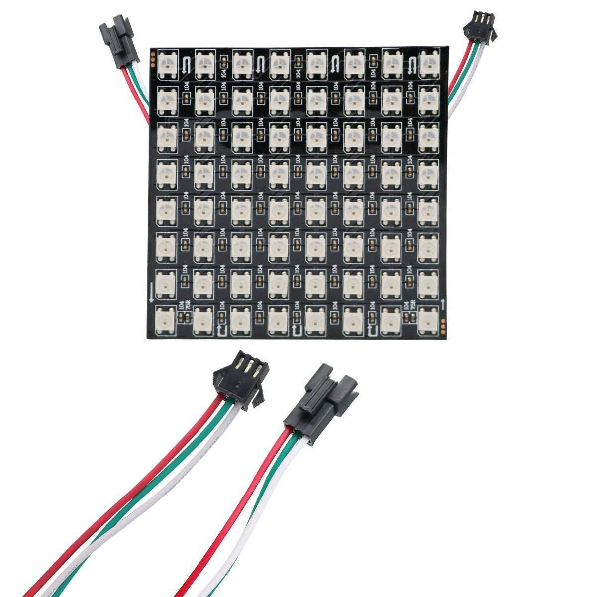 WS2812B Individually Addressable RGB LED Matrix Panel - 16x16 (256 Pixels) / 8x32 / 8x8 - Flexible FPCB - DC5V Programmable Light Module for Arduino, Raspberry Pi & ESP32,Whymelighting – Pro LED Strips & Diffused Blocks, Factory Direct,WS2812B Individually Addressable RGB LED Matrix Panel - 16x16 (256 Pixels) / 8x32 / 8x8 - Flexible FPCB - DC5V Programmable Light Module for Arduino, Raspberry Pi & ESP32