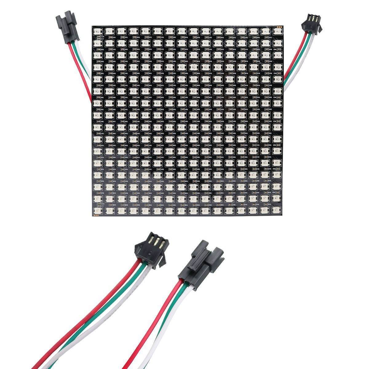 WS2812B Individually Addressable RGB LED Matrix Panel - 16x16 (256 Pixels) / 8x32 / 8x8 - Flexible FPCB - DC5V Programmable Light Module for Arduino, Raspberry Pi & ESP32,Whymelighting – Pro LED Strips & Diffused Blocks, Factory Direct,WS2812B Individually Addressable RGB LED Matrix Panel - 16x16 (256 Pixels) / 8x32 / 8x8 - Flexible FPCB - DC5V Programmable Light Module for Arduino, Raspberry Pi & ESP32