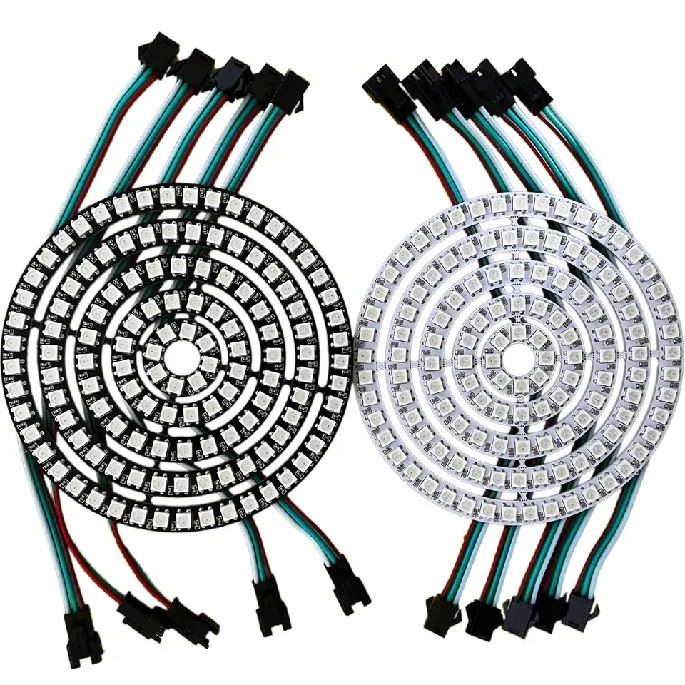 WS2812B LED Pixel Ring 5050 RGB Full Color Individually Addressable DC 5V Module with Built-in Driver IC for Arduino DIY Indoor Lighting,Whymelighting – Pro LED Strips & Diffused Blocks, Factory Direct,WS2812B LED Pixel Ring 5050 RGB Full Color Individually Addressable DC 5V Module with Built-in Driver IC for Arduino DIY Indoor Lighting