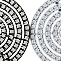 WS2812B LED Pixel Ring 5050 RGB Full Color Individually Addressable DC 5V Module with Built-in Driver IC for Arduino DIY Indoor Lighting,Whymelighting – Pro LED Strips & Diffused Blocks, Factory Direct,WS2812B LED Pixel Ring 5050 RGB Full Color Individually Addressable DC 5V Module with Built-in Driver IC for Arduino DIY Indoor Lighting