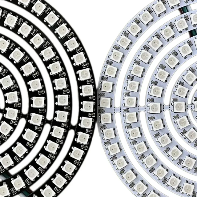 WS2812B LED Pixel Ring 5050 RGB Full Color Individually Addressable DC 5V Module with Built-in Driver IC for Arduino DIY Indoor Lighting,Whymelighting – Pro LED Strips & Diffused Blocks, Factory Direct,WS2812B LED Pixel Ring 5050 RGB Full Color Individually Addressable DC 5V Module with Built-in Driver IC for Arduino DIY Indoor Lighting