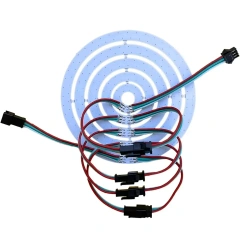 WS2812B LED Pixel Ring 5050 RGB Full Color Individually Addressable DC 5V Module with Built-in Driver IC for Arduino DIY Indoor Lighting,Whymelighting – Pro LED Strips & Diffused Blocks, Factory Direct,WS2812B LED Pixel Ring 5050 RGB Full Color Individually Addressable DC 5V Module with Built-in Driver IC for Arduino DIY Indoor Lighting