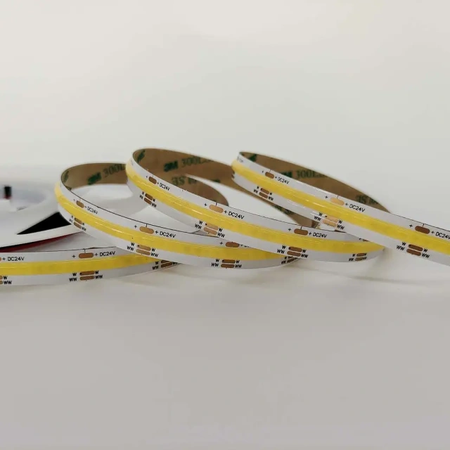 10mm 608LEDs/m Tunable White COB LED Strip Light, DC12V/24V 14W/M 1400LM/M CCT Adjustable 2700K-6500K Flexible Ribbon Tape for Home & Commercial Lighting,Whymelighting – Pro LED Strips & Diffused Blocks, Factory Direct,10mm 608LEDs/m Tunable White COB LED Strip Light, DC12V/24V 14W/M 1400LM/M CCT Adjustable 2700K-6500K Flexible Ribbon Tape for Home & Commercial Lighting