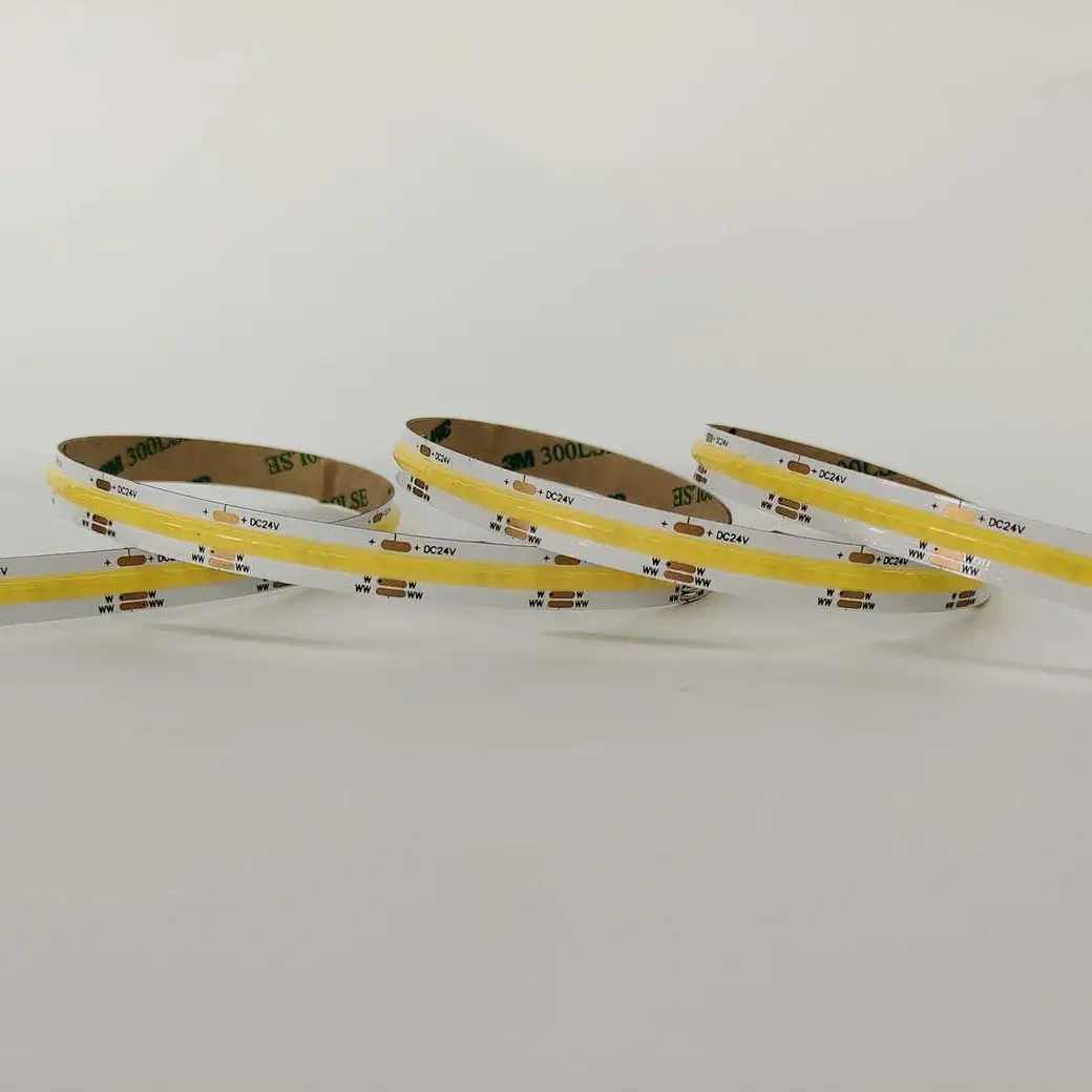 10mm 608LEDs/m Tunable White COB LED Strip Light, DC12V/24V 14W/M 1400LM/M CCT Adjustable 2700K-6500K Flexible Ribbon Tape for Home & Commercial Lighting,Whymelighting – Pro LED Strips & Diffused Blocks, Factory Direct,10mm 608LEDs/m Tunable White COB LED Strip Light, DC12V/24V 14W/M 1400LM/M CCT Adjustable 2700K-6500K Flexible Ribbon Tape for Home & Commercial Lighting