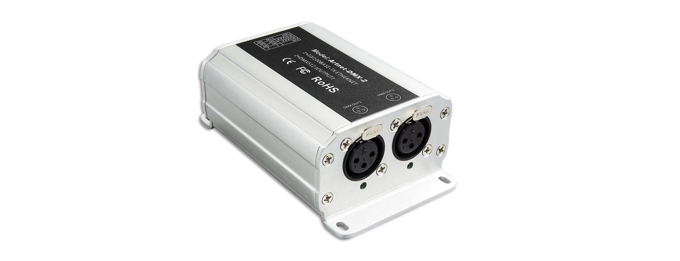 Professional 2-Port Art-Net to DMX512 Converter Node – ARTNET-DMX-2 (1024 Channels),Whymelighting – Pro LED Strips & Diffused Blocks, Factory Direct,Professional 2-Port Art-Net to DMX512 Converter Node – ARTNET-DMX-2 (1024 Channels)