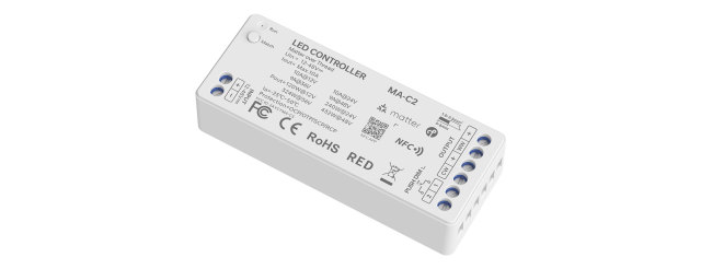 LTECH MA-C2 NFC Programmable Matter over Thread Dual-Channel CCT LED Controller for 12-48V Constant Voltage Tunable White LED Strips,Whymelighting – Pro LED Strips & Diffused Blocks, Factory Direct,LTECH MA-C2 NFC Programmable Matter over Thread Dual-Channel CCT LED Controller for 12-48V Constant Voltage Tunable White LED Strips