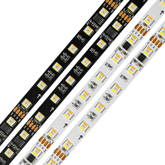 WS2805 24V RGBCW 5-in-1 Addressable LED Strip Light – Dual-Signal Breakpoint Resume, RGB + CCT Tunable White, 5-Channel SPI Pixel Tape with Bad Pixel Bypass,Whymelighting – Pro LED Strips & Diffused Blocks, Factory Direct,WS2805 24V RGBCW 5-in-1 Addressable LED Strip Light – Dual-Signal Breakpoint Resume, RGB + CCT Tunable White, 5-Channel SPI Pixel Tape with Bad Pixel Bypass