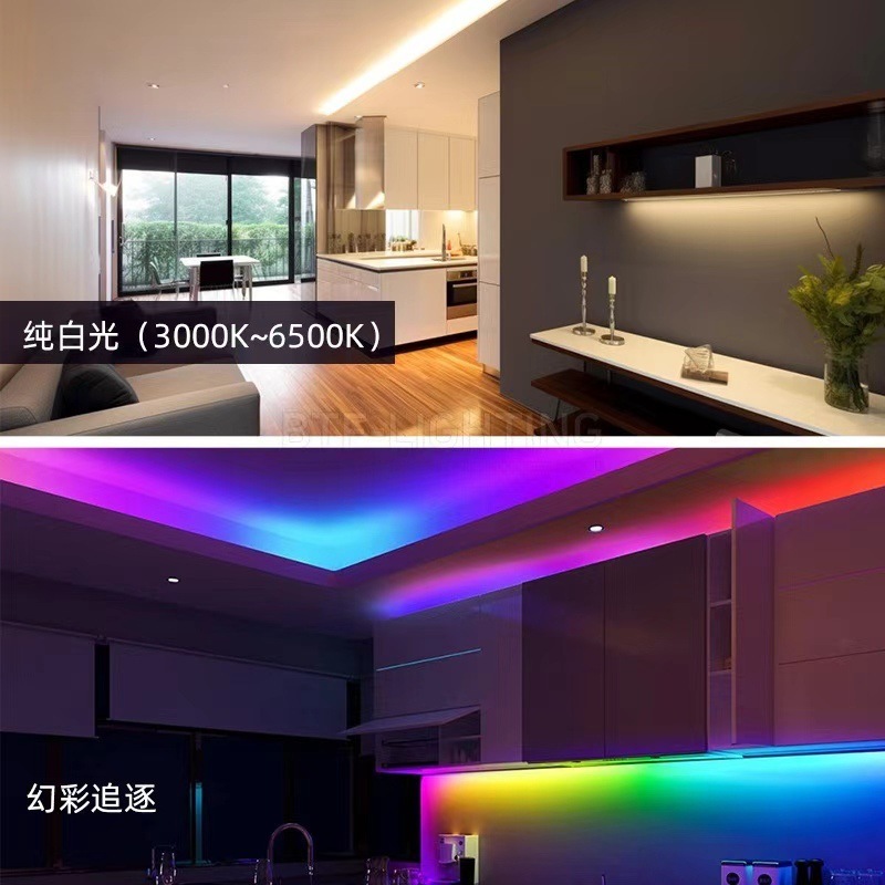 WS2805 24V RGBCW 5-in-1 Addressable LED Strip Light – Dual-Signal Breakpoint Resume, RGB + CCT Tunable White, 5-Channel SPI Pixel Tape with Bad Pixel Bypass,Whymelighting – Pro LED Strips & Diffused Blocks, Factory Direct,WS2805 24V RGBCW 5-in-1 Addressable LED Strip Light – Dual-Signal Breakpoint Resume, RGB + CCT Tunable White, 5-Channel SPI Pixel Tape with Bad Pixel Bypass