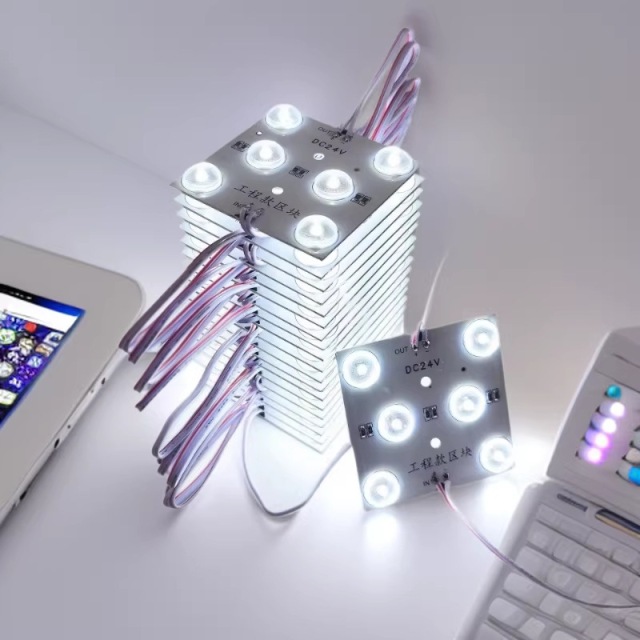 24V 6-LED Low Voltage Diffuse Block Module – Uniform Backlight LED Panel for Soft Film Ceiling & Advertising Light Box,Whymelighting – Pro LED Strips & Diffused Blocks, Factory Direct,24V 6-LED Low Voltage Diffuse Block Module – Uniform Backlight LED Panel for Soft Film Ceiling & Advertising Light Box