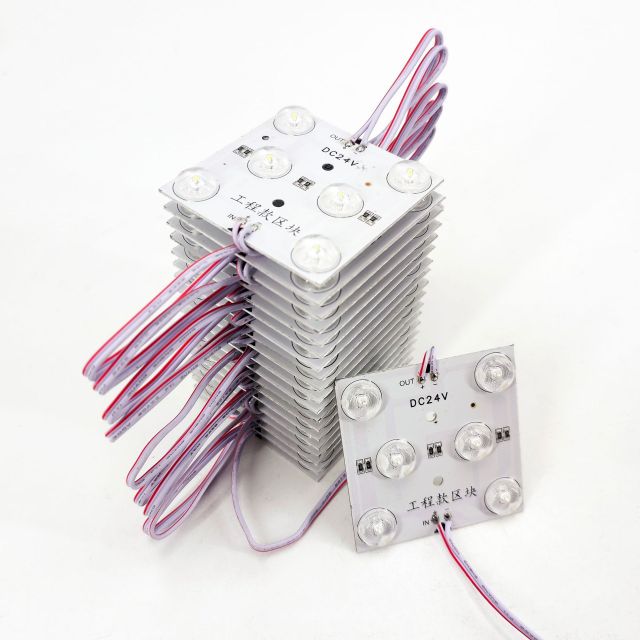 24V 6-LED Low Voltage Diffuse Block Module – Uniform Backlight LED Panel for Soft Film Ceiling & Advertising Light Box,Whymelighting – Pro LED Strips & Diffused Blocks, Factory Direct,24V 6-LED Low Voltage Diffuse Block Module – Uniform Backlight LED Panel for Soft Film Ceiling & Advertising Light Box