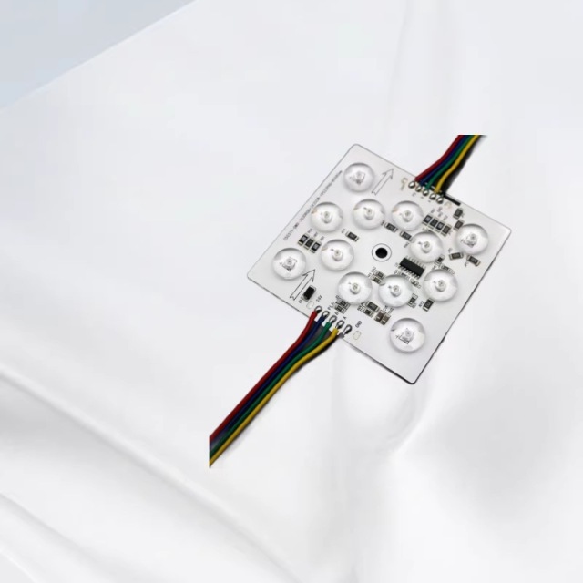 24V DMX512 RGBCW 12-LED Pixel Block – 4 RGB + 4 Warm White 2700K + 4 Cool White 6500K Addressable Module for Soft Film Ceiling, Light Box & Luxury Stone Backlight,Whymelighting – Pro LED Strips & Diffused Blocks, Factory Direct,24V DMX512 RGBCW 12-LED Pixel Block – 4 RGB + 4 Warm White 2700K + 4 Cool White 6500K Addressable Module for Soft Film Ceiling, Light Box & Luxury Stone Backlight