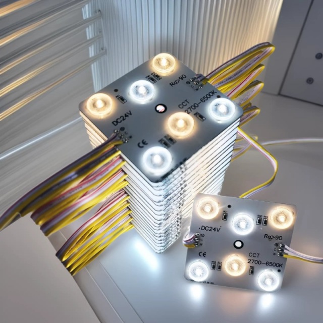 24V High CRI Dual White LED Block Module – Diffuse Reflection Dimmable CCT Light Source for Soft Film Ceiling & Advertising Light Box,Whymelighting – Pro LED Strips & Diffused Blocks, Factory Direct,24V High CRI Dual White LED Block Module – Diffuse Reflection Dimmable CCT Light Source for Soft Film Ceiling & Advertising Light Box