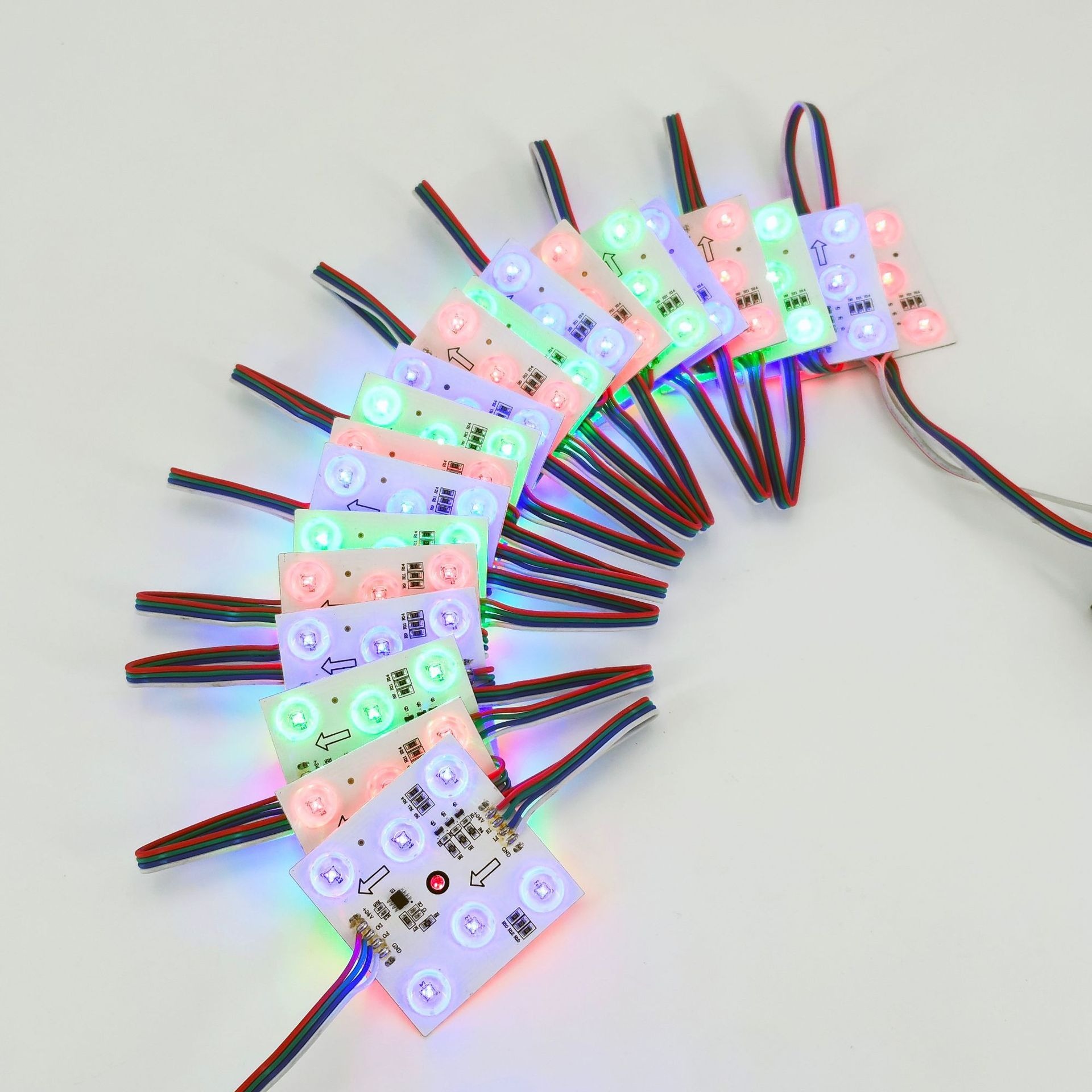 24V MT16703 6-LED Addressable RGB Pixel Block Light – High Brightness Diffuse Module for Soft Film Light Box, Stretch Ceiling & Smart Full Color Blockchain Lighting,Whymelighting – Pro LED Strips & Diffused Blocks, Factory Direct,24V MT16703 6-LED Addressable RGB Pixel Block Light – High Brightness Diffuse Module for Soft Film Light Box, Stretch Ceiling & Smart Full Color Blockchain Lighting