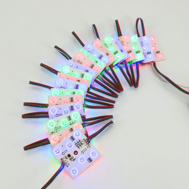 24V MT16703 6-LED Addressable RGB Pixel Block Light – High Brightness Diffuse Module for Soft Film Light Box, Stretch Ceiling & Smart Full Color Blockchain Lighting,Whymelighting – Pro LED Strips & Diffused Blocks, Factory Direct,24V MT16703 6-LED Addressable RGB Pixel Block Light – High Brightness Diffuse Module for Soft Film Light Box, Stretch Ceiling & Smart Full Color Blockchain Lighting