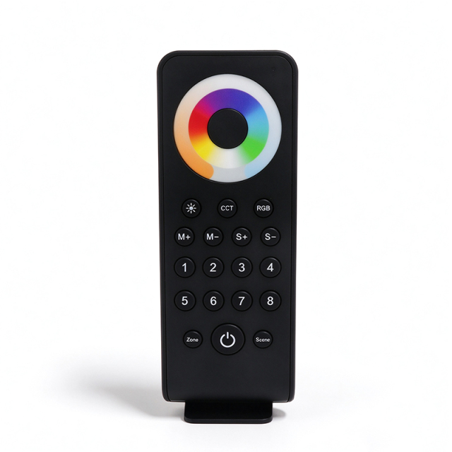 RS10 8-Zone 8-Scene RF Remote – 3VDC RGB + CCT Touch-Wheel Controller for Single Color / CCT / RGB / RGBW / RGBCW LED Receivers,Whymelighting – Pro LED Strips & Diffused Blocks, Factory Direct,RS10 8-Zone 8-Scene RF Remote – 3VDC RGB + CCT Touch-Wheel Controller for Single Color / CCT / RGB / RGBW / RGBCW LED Receivers
