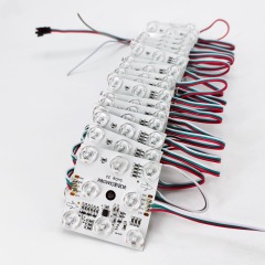 24V TM1834 8-LED RGBW Pixel Block Light – 4 RGB + 4 White Tunable CCT Addressable Module for Soft Film Ceiling, Stone Backlight & Bar Decor,Whymelighting – Pro LED Strips & Diffused Blocks, Factory Direct,24V TM1834 8-LED RGBW Pixel Block Light – 4 RGB + 4 White Tunable CCT Addressable Module for Soft Film Ceiling, Stone Backlight & Bar Decor