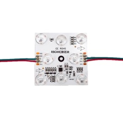 24V TM1834 8-LED RGBW Pixel Block Light – 4 RGB + 4 White Tunable CCT Addressable Module for Soft Film Ceiling, Stone Backlight & Bar Decor,Whymelighting – Pro LED Strips & Diffused Blocks, Factory Direct,24V TM1834 8-LED RGBW Pixel Block Light – 4 RGB + 4 White Tunable CCT Addressable Module for Soft Film Ceiling, Stone Backlight & Bar Decor