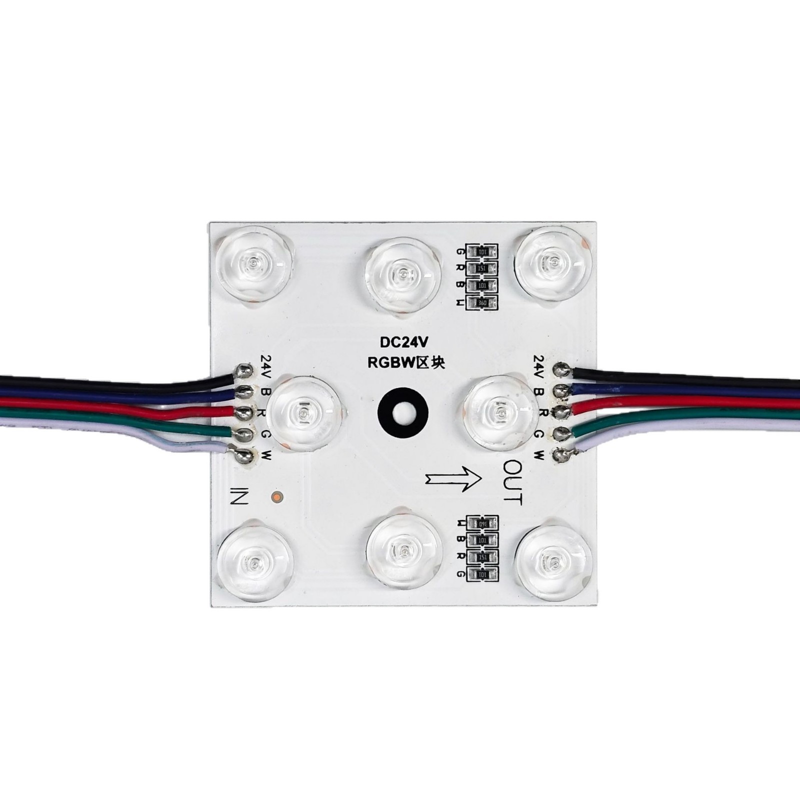 24V 8-LED RGBW Full Color Pixel Block Light – High Density 7-Color Addressable Module for Light Box, Backdrop Wall & Blockchain Ambiance Lighting,Whymelighting – Pro LED Strips & Diffused Blocks, Factory Direct,24V 8-LED RGBW Full Color Pixel Block Light – High Density 7-Color Addressable Module for Light Box, Backdrop Wall & Blockchain Ambiance Lighting