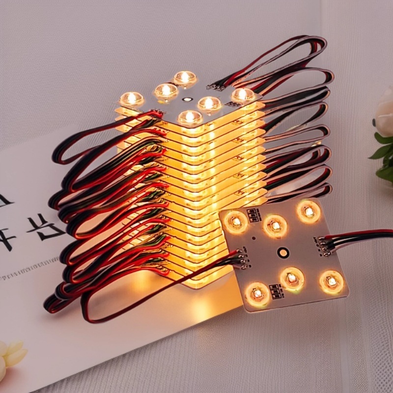 24V 6-LED RGB Full Color Pixel Block Light – Diffuse Reflection Addressable Module for Soft Film Ceiling, Light Box & Ambient Blockchain Lighting,Whymelighting – Pro LED Strips & Diffused Blocks, Factory Direct,24V 6-LED RGB Full Color Pixel Block Light – Diffuse Reflection Addressable Module for Soft Film Ceiling, Light Box & Ambient Blockchain Lighting