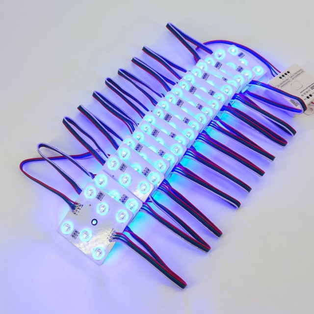 24V 6-LED RGB Full Color Pixel Block Light – Diffuse Reflection Addressable Module for Soft Film Ceiling, Light Box & Ambient Blockchain Lighting,Whymelighting – Pro LED Strips & Diffused Blocks, Factory Direct,24V 6-LED RGB Full Color Pixel Block Light – Diffuse Reflection Addressable Module for Soft Film Ceiling, Light Box & Ambient Blockchain Lighting