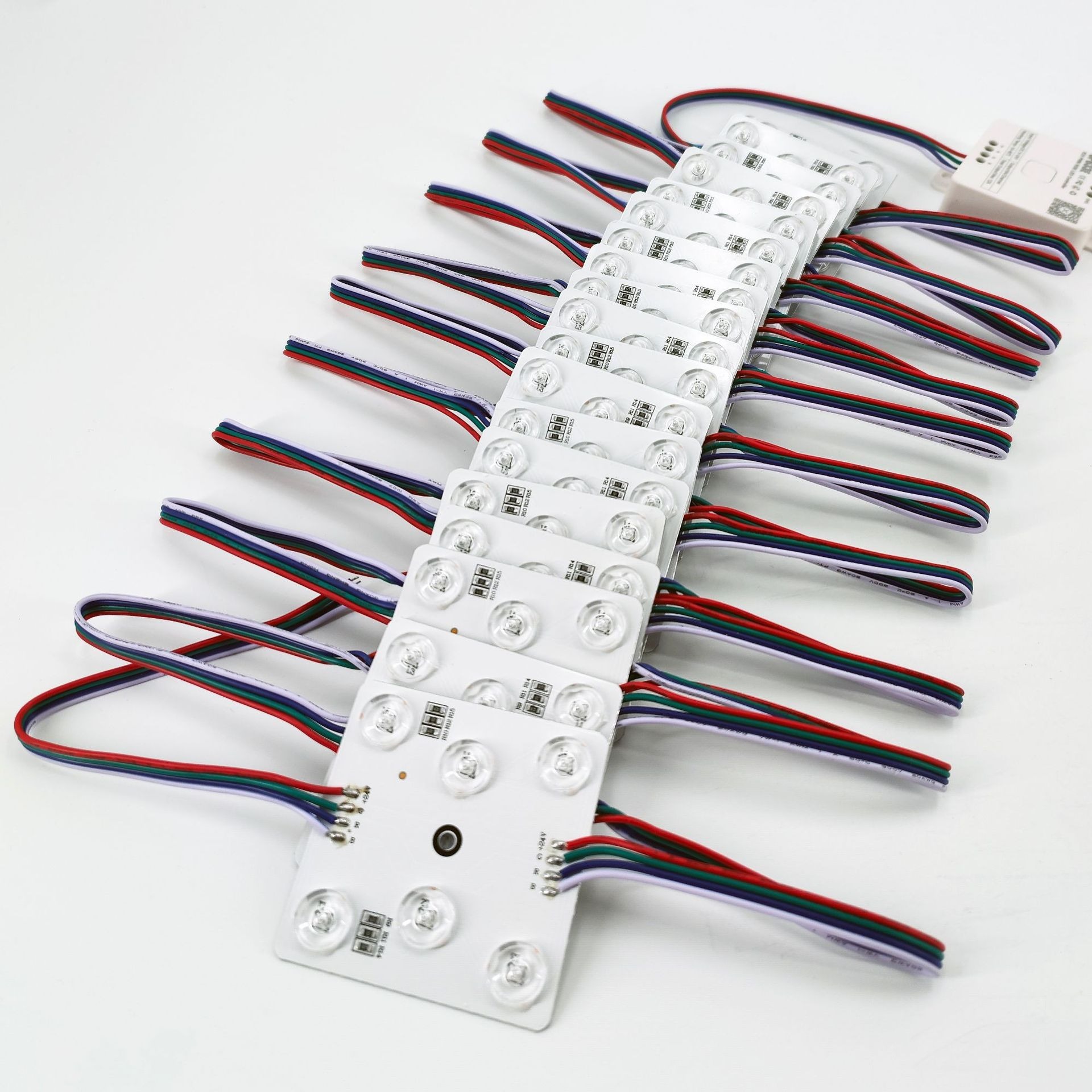 24V 6-LED RGB Full Color Pixel Block Light – Diffuse Reflection Addressable Module for Soft Film Ceiling, Light Box & Ambient Blockchain Lighting,Whymelighting – Pro LED Strips & Diffused Blocks, Factory Direct,24V 6-LED RGB Full Color Pixel Block Light – Diffuse Reflection Addressable Module for Soft Film Ceiling, Light Box & Ambient Blockchain Lighting