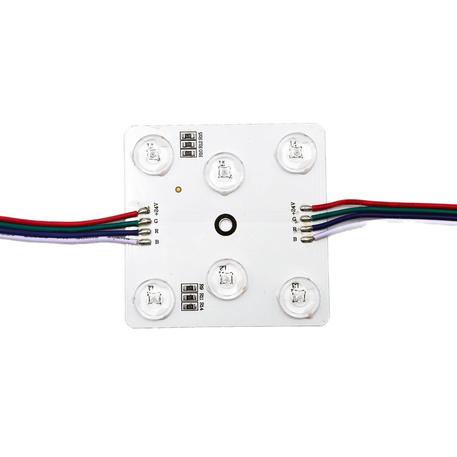 24V 6-LED RGB Full Color Pixel Block Light – Diffuse Reflection Addressable Module for Soft Film Ceiling, Light Box & Ambient Blockchain Lighting,Whymelighting – Pro LED Strips & Diffused Blocks, Factory Direct,24V 6-LED RGB Full Color Pixel Block Light – Diffuse Reflection Addressable Module for Soft Film Ceiling, Light Box & Ambient Blockchain Lighting